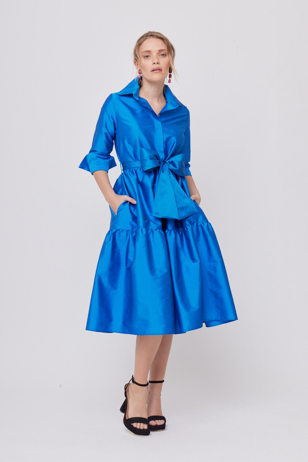 VESTIDO DE FIESTA MIDI PARA MUJER LALIQUE