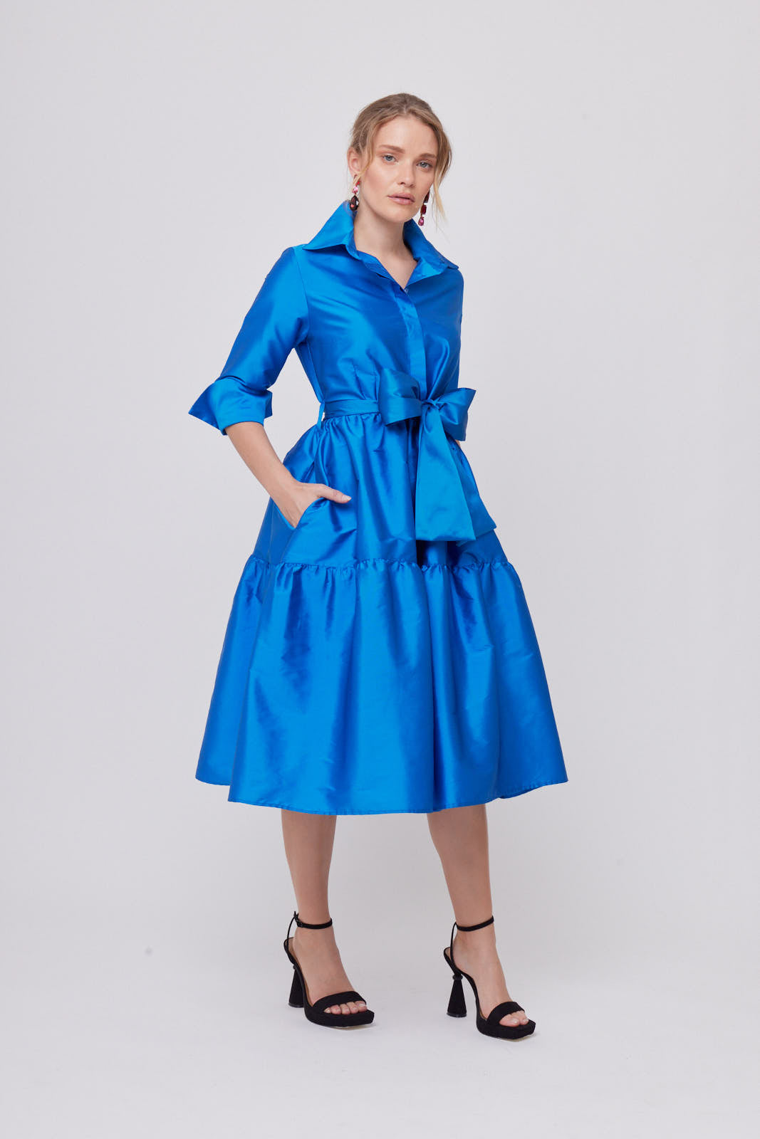 VESTIDO DE FIESTA MIDI PARA MUJER LALIQUE