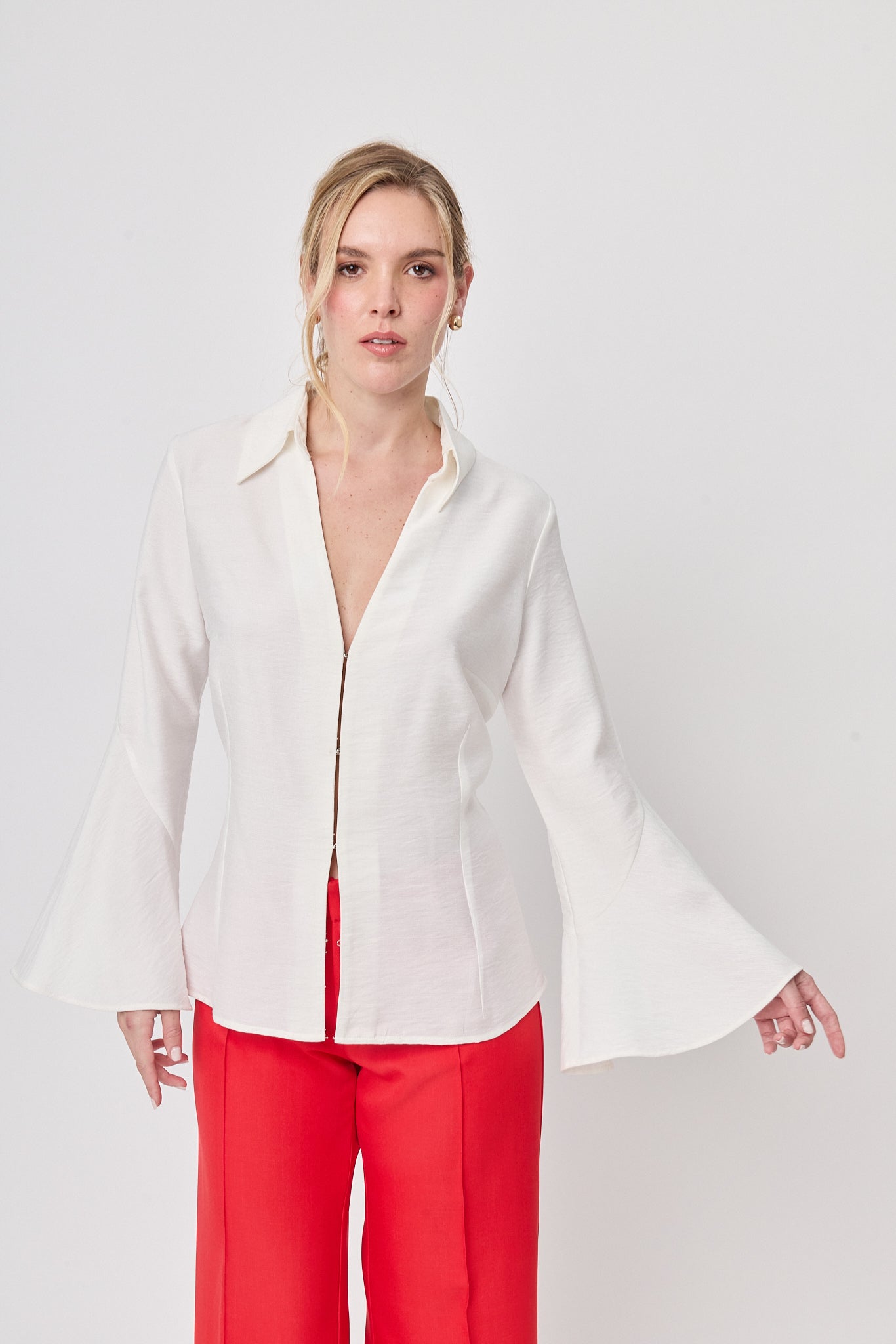 BLUSA MANGA LARGA PARA MUJER