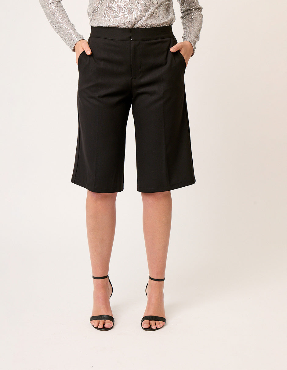 PANTALÓN CORTO STRETCH RECTO CON BOLSILLOS SAINT GERMAIN