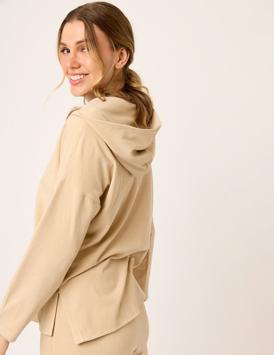 SUDADERA CASUAL CON CAPUCHA Y MANGA LARGA CHAMP MARS