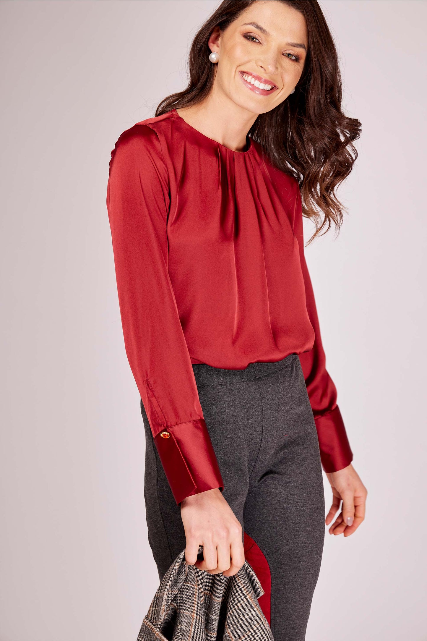 BLUSA SATÍN