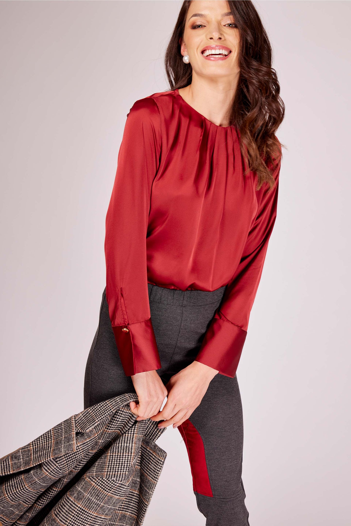 BLUSA SATÍN