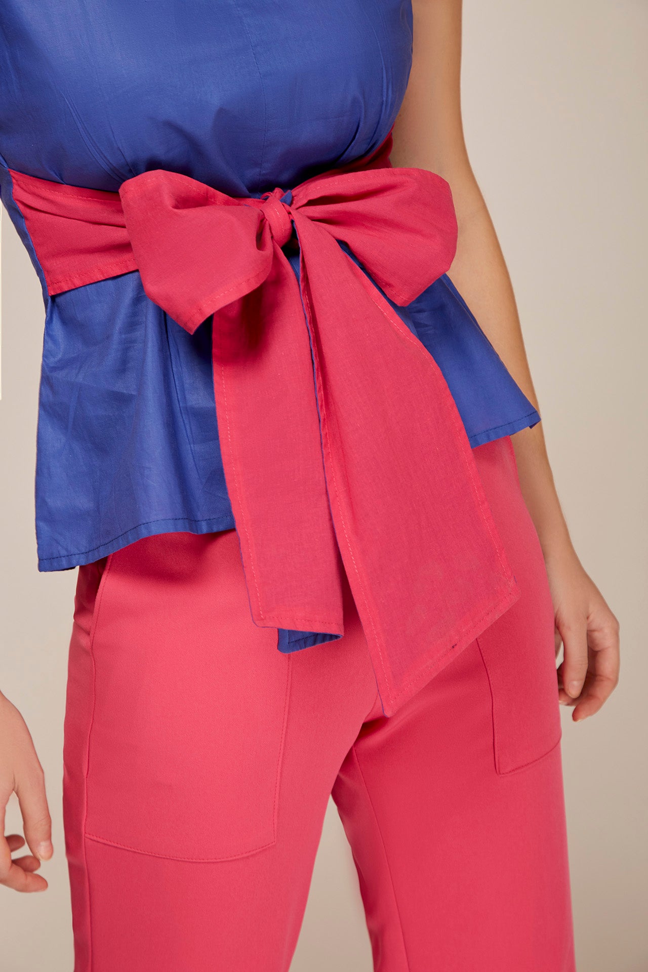 BLUSA BICOLOR
