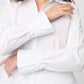 BLUSA CAMISERA CON PUÑOS ANCHOS
