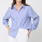 BLUSA MANGA LARGA A RAYAS