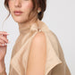 BLUSA ELEGANTE BEIGE