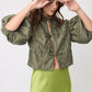 BLUSA FORMAL ABIERTA CON MOÑOS