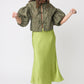 BLUSA VERDE FORMAL