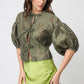 BLUSA FORMAL MANGA GLOBO