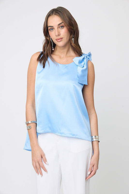BLUSA FORMAL SIN MANGAS