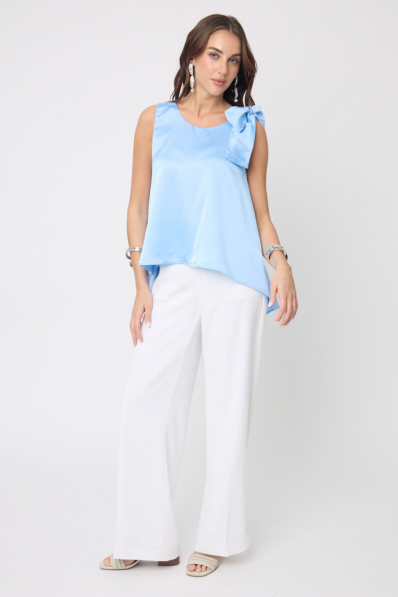 BLUSA AZUL CLARO