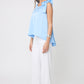 BLUSA SATINADA SEMICIRCULAR