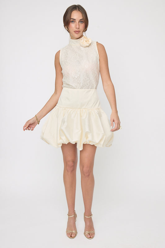 FALDA MINI GLOBO CANNES