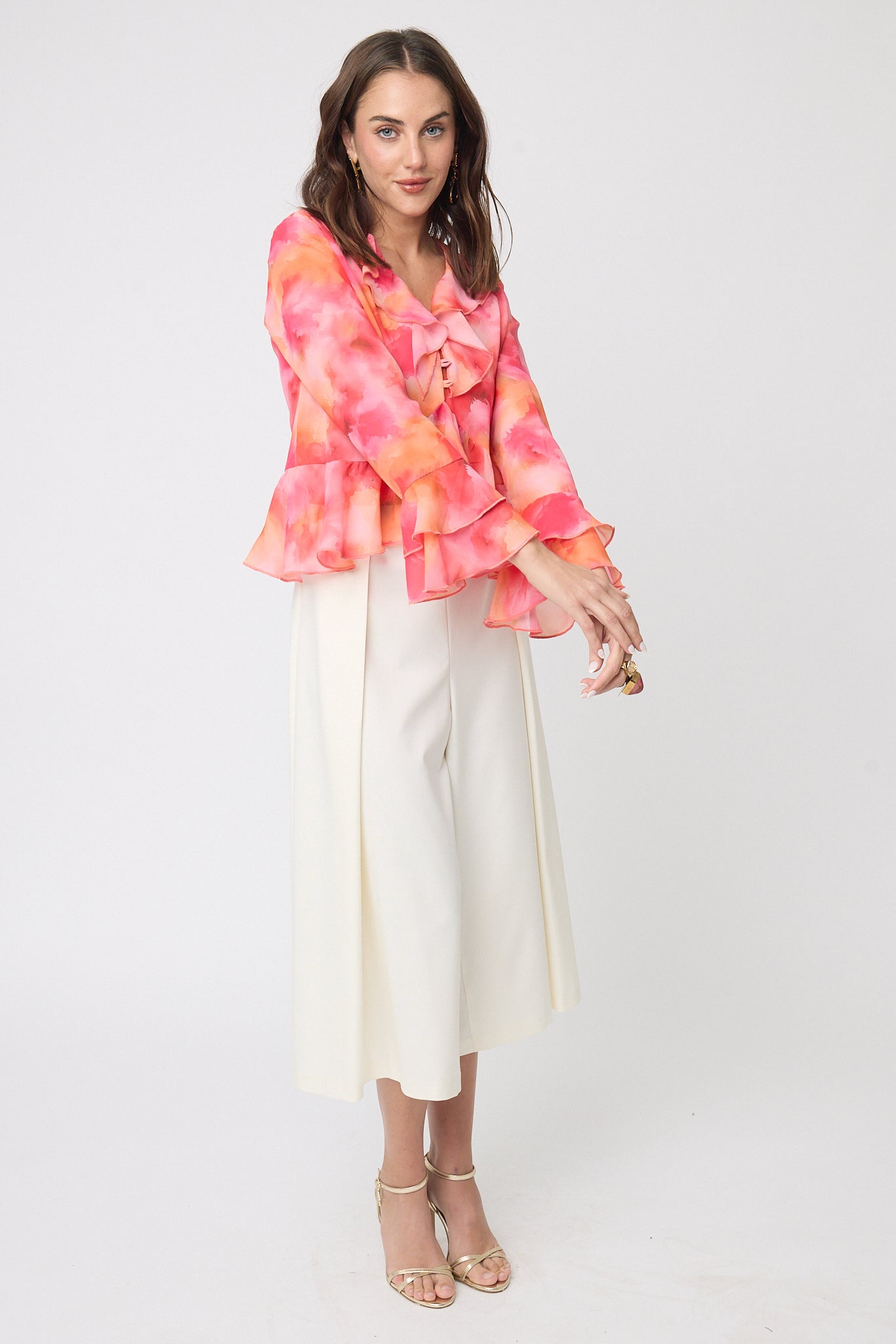 FALDA PANTALÓN FORMAL CON TABLÓN FRONTAL