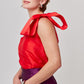 BLUSA ASIMÉTRICA ROJA PARA MUJER LEMPIKA