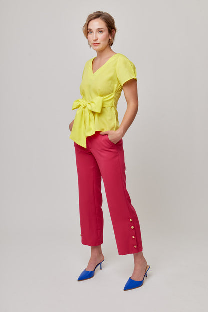 BLUSA MANGA CORTA PARA MUJER