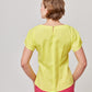 BLUSA MANGA CORTA PARA MUJER NOIR