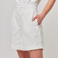 SHORT BLANCO FORMAL PARA MUJER