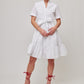 VESTIDO BLANCO CASUAL CORTO PARA MUJER GUIMAR