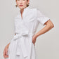 VESTIDO BLANCO CASUAL CORTO PARA MUJER GUIMAR
