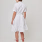 VESTIDO BLANCO CASUAL CORTO PARA MUJER GUIMAR