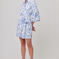VESTIDO CORTO DE FLORES PARA MUJER MORRIS