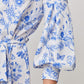 VESTIDO CORTO DE FLORES PARA MUJER MORRIS