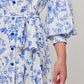 VESTIDO CORTO DE FLORES PARA MUJER MORRIS
