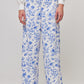 PANTALON RECTO DE FLORES PARA MUJER MORRIS