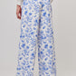 PANTALON RECTO DE FLORES PARA MUJER MORRIS