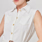 VESTIDO CORTO CASUAL BLANCO PARA MUJER MAGRITE
