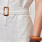 VESTIDO CORTO CASUAL BLANCO PARA MUJER MAGRITE