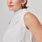 BLUSA BLANCA SIN MANGAS PARA MUJER MAGRITE