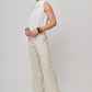 PANTALON DE LINO BEIGE PARA MUJER MAGRITE