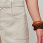 PANTALON DE LINO BEIGE PARA MUJER MAGRITE
