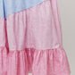 FALDA CASUAL LARGA MULTICOLOR MUJER BECKMAN