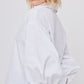 BLUSA BLANCA MANGA LARGA PARA MUJER LALIQUE