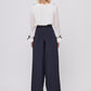PANTALÓN NEGRO AMPLIO PARA MUJER POIRET