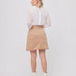FALDA COLOR CAMEL MINI PARA MUJER PATOU