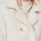 ABRIGO COLOR BLANCO PARA MUJER DECO