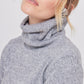 SUETER GRIS CUELLO ALTO LOUIS