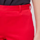 PANTALÓN DE VESTIR ROJO SKINNY PARA MUJER ROUGE