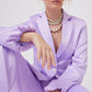 SACO LILA FORMAL PARA MUJER CLEEF