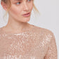 BLUSA DE LENTEJUELAS PARA FIESTA THE PLAZA