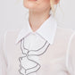 BLUSA BLANCA FORMAL MANGA LARGA PARA MUJER COCO