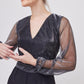 JUMPSUIT DE FIESTA NEGRO PARA MUJER CLEEF