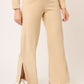PANTALÓN CASUAL CON RESORTE EN PRETINA Y ABERTURAS LATERALES CHAMP MARS