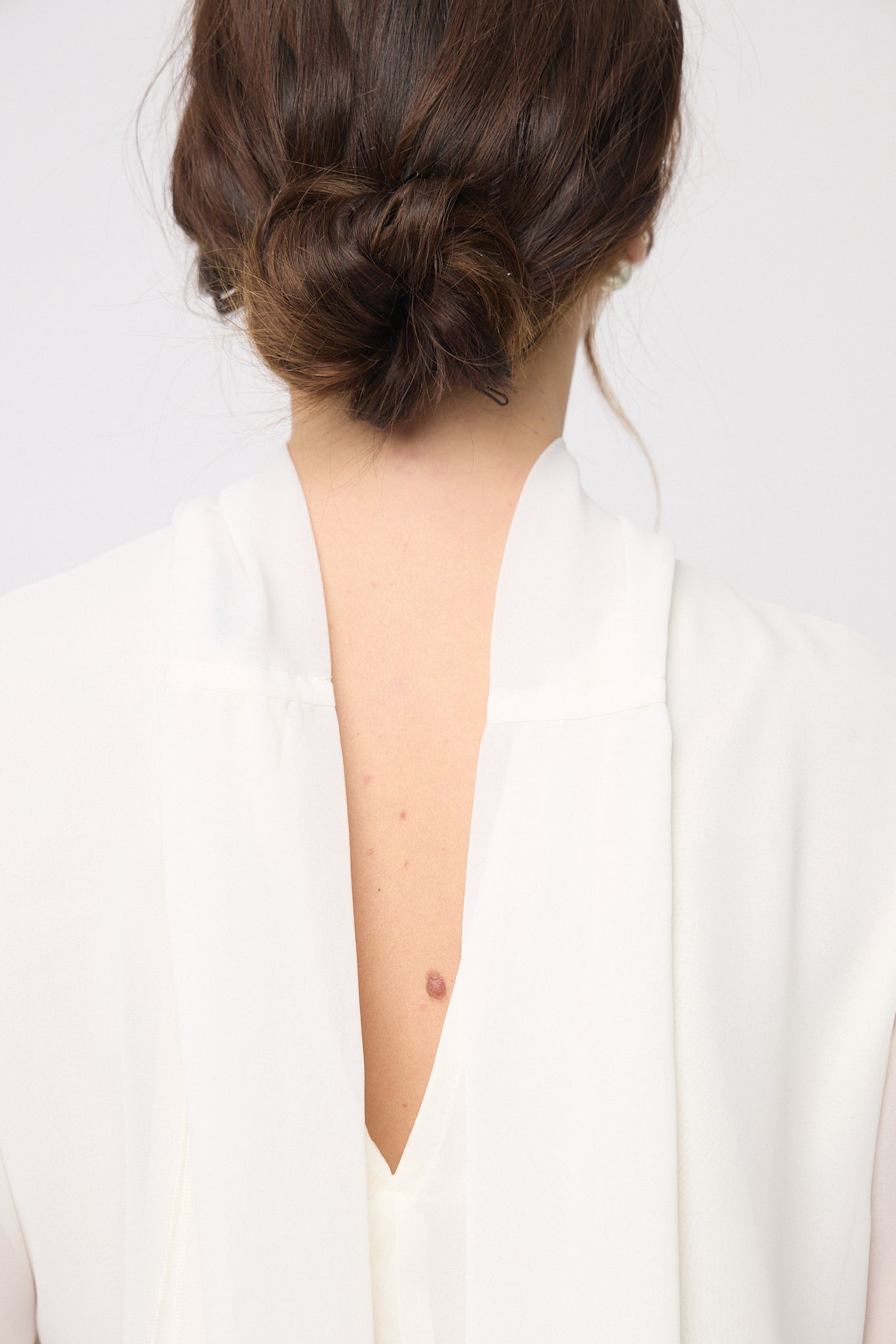 BLUSA DE GASA FORMAL MANGA LARGA DUBROVNIK