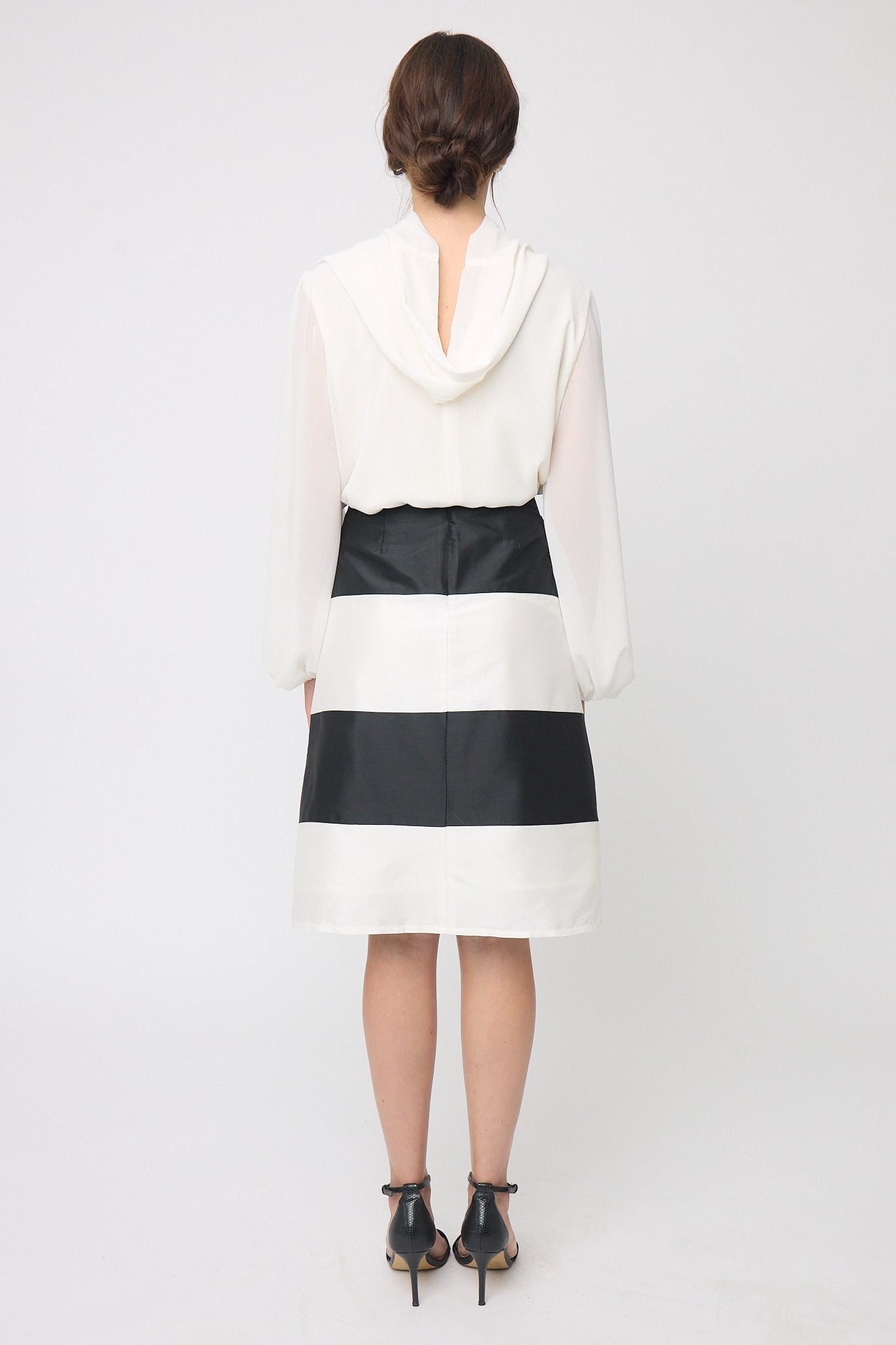 BLUSA DE GASA FORMAL MANGA LARGA DUBROVNIK